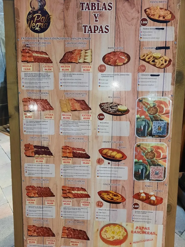 Menu_Tasca Pata Negra_Peníscola/Peñíscola_image_1