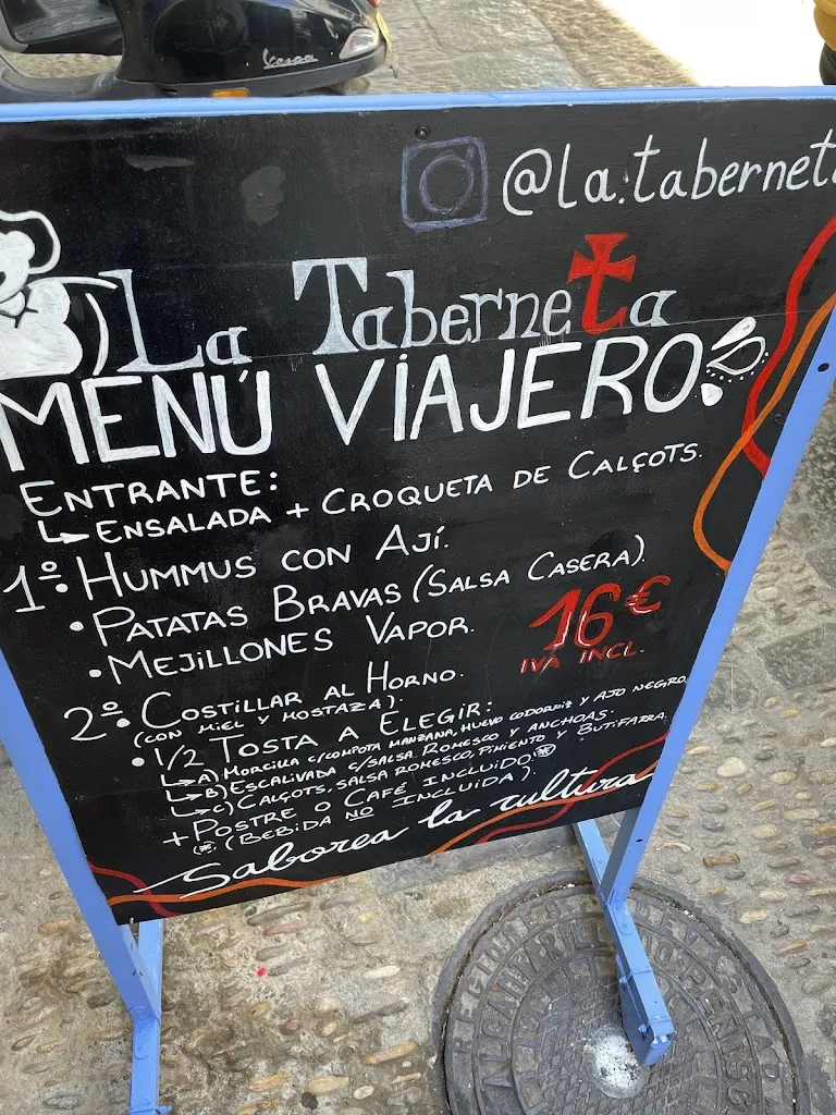 Menu_TAVERNETA DE SANT ROC_Peníscola/Peñíscola_image_4