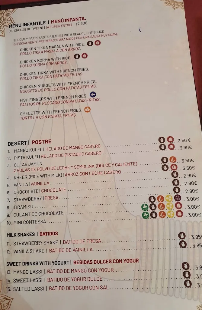 Menu_Namaste Cocina India_Peníscola/Peñíscola_image_3