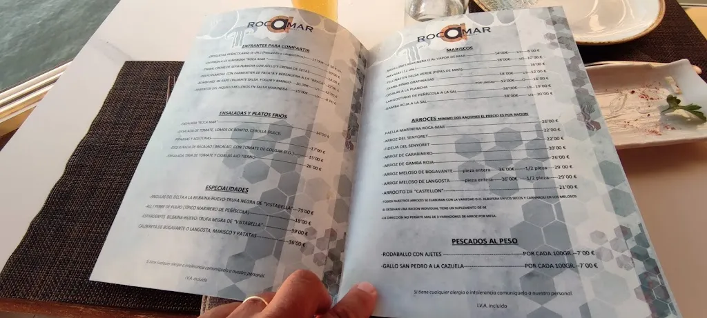 Menu_Restaurante Roca Mar Peñiscola_Peníscola/Peñíscola_image_3