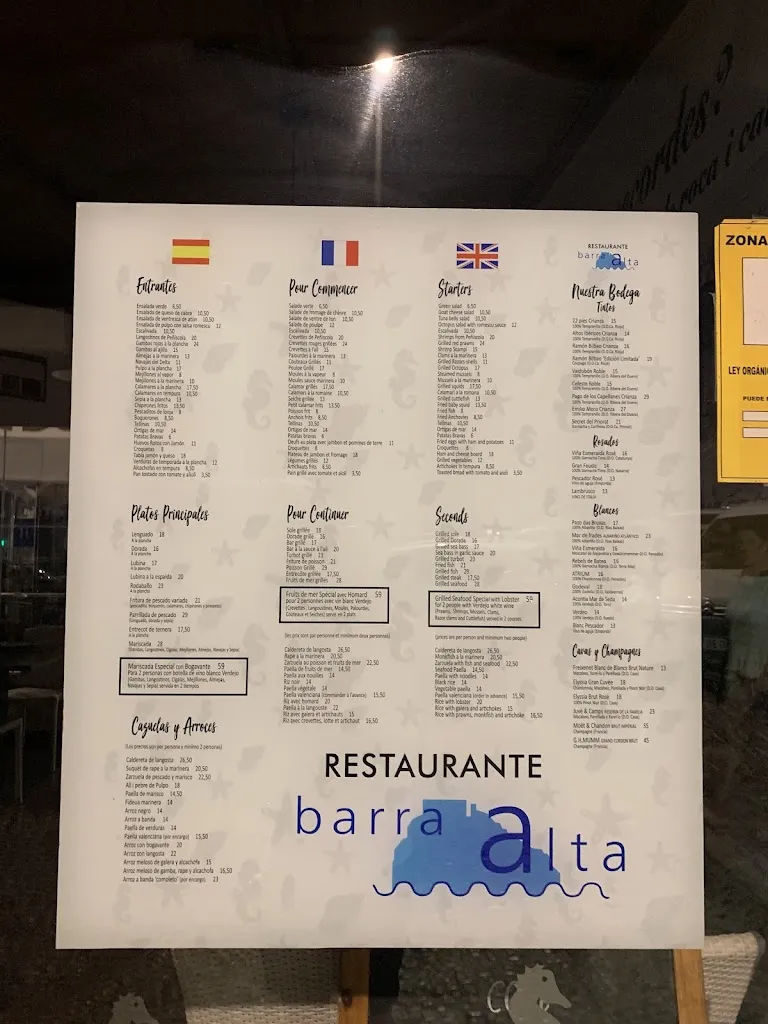 Menu_Restaurant Barra Alta_Peníscola/Peñíscola_image_4