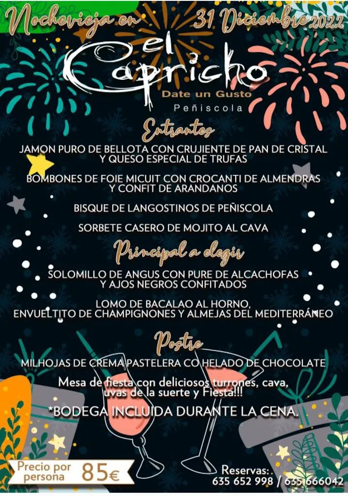 Menu_El Capricho_Peníscola/Peñíscola_image_1