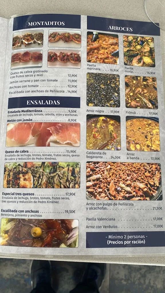 Menu_𝐑𝐞𝐬𝐭𝐚𝐮𝐫𝐚𝐧𝐭𝐞 𝐄𝐥 𝐌𝐚ñ𝐢𝐜𝐨 𝐏𝐞ñí𝐬𝐜𝐨𝐥𝐚 | Los mejores arroces_Peníscola/Peñíscola_image_3
