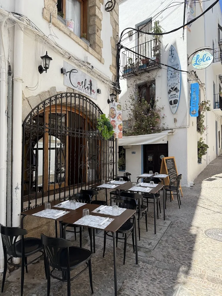 Carlota Bar y tapas castillo peñiscola restaurant in Peníscola/Peñíscola