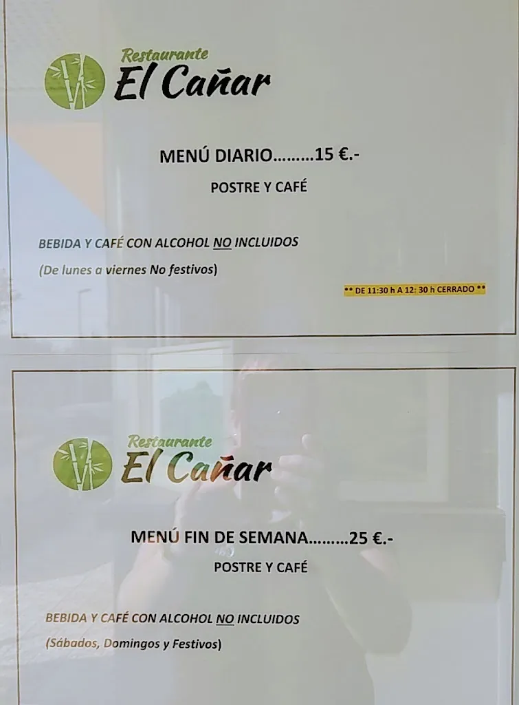 Menu_RESTAURANTE EL CAÑAR_Peníscola/Peñíscola_image_2