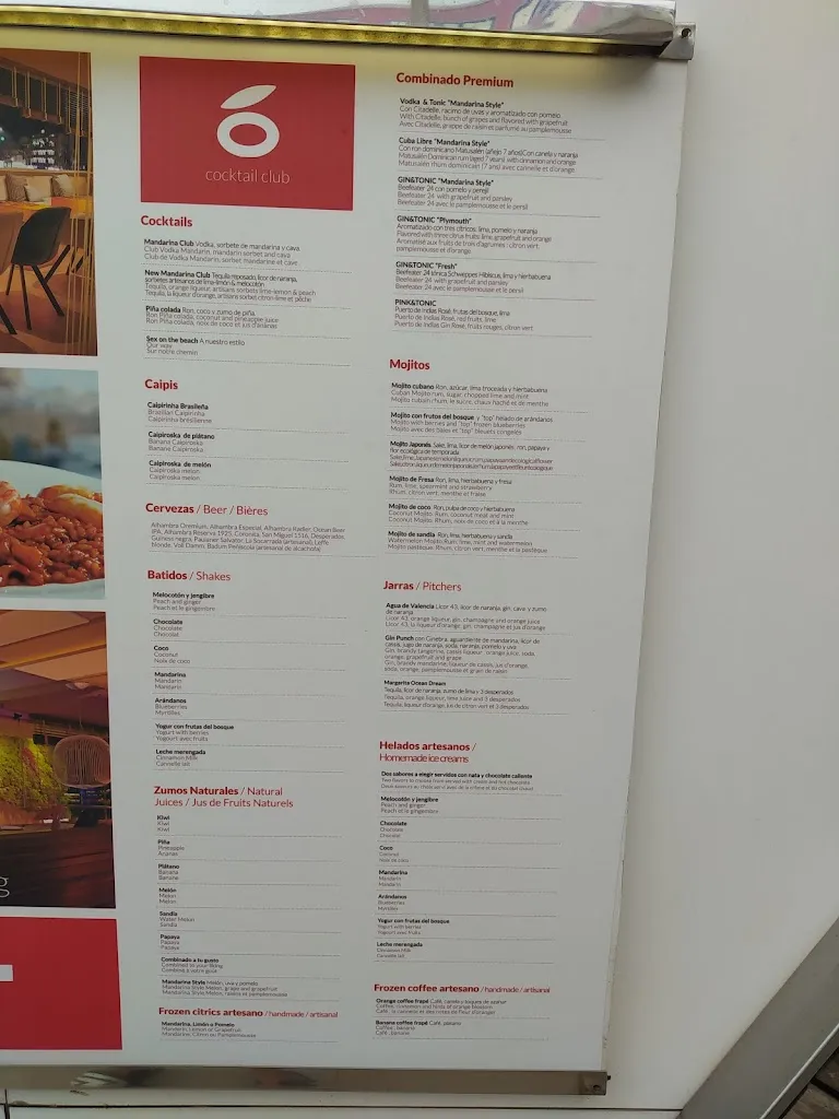 Menu_Mandarina Club_Peníscola/Peñíscola_image_3