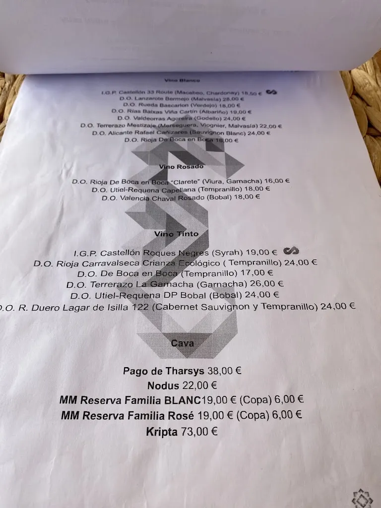 Menu_Restaurante Vista al Mar_Peníscola/Peñíscola_image_2