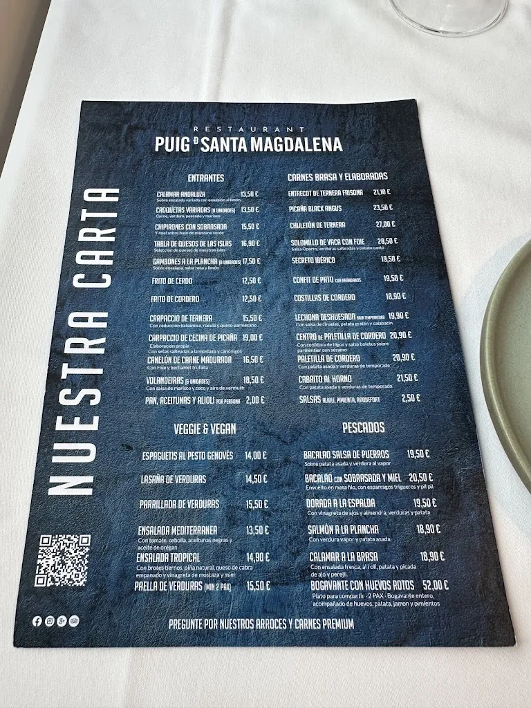 Menu_Restaurant Puig de Santa Magdalena_Santa Magdalena de Pulpis_image_4