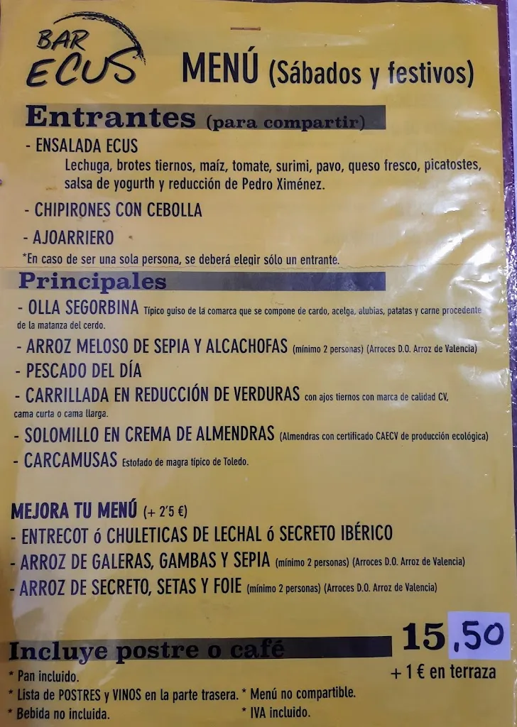 Menu_Bar Ecus_Segorbe_image_1