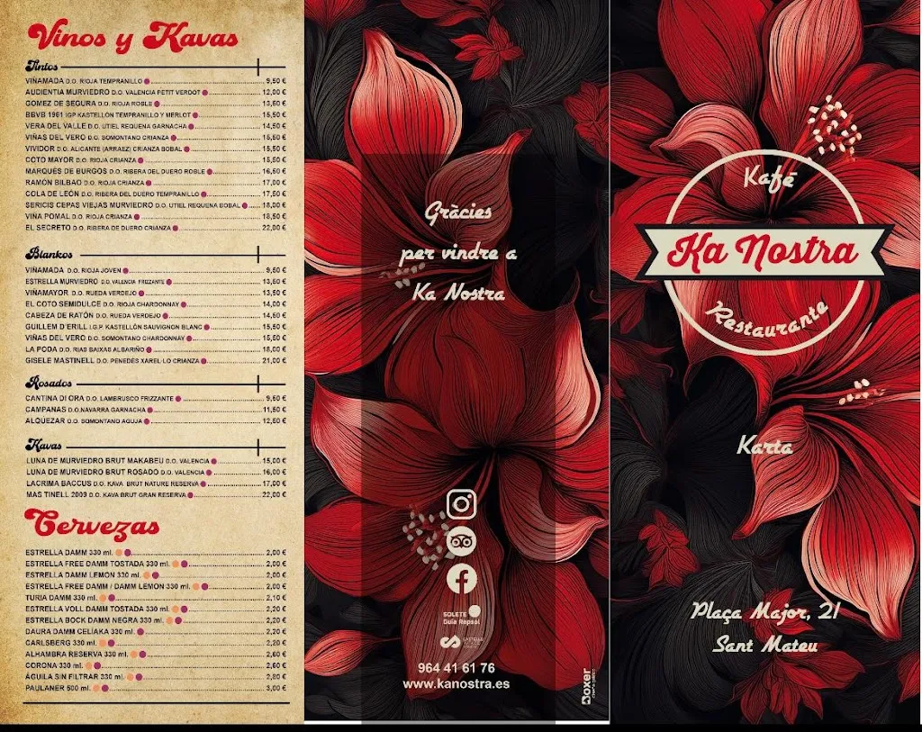 Menu_Restaurant Ka Nostra_Sant Mateu_image_2