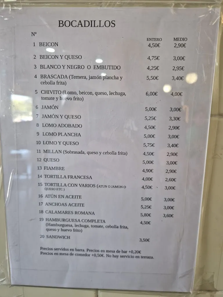 Menu_HOSTAL RESTAURANTE MILLÁN_Sot de Ferrer_image_1