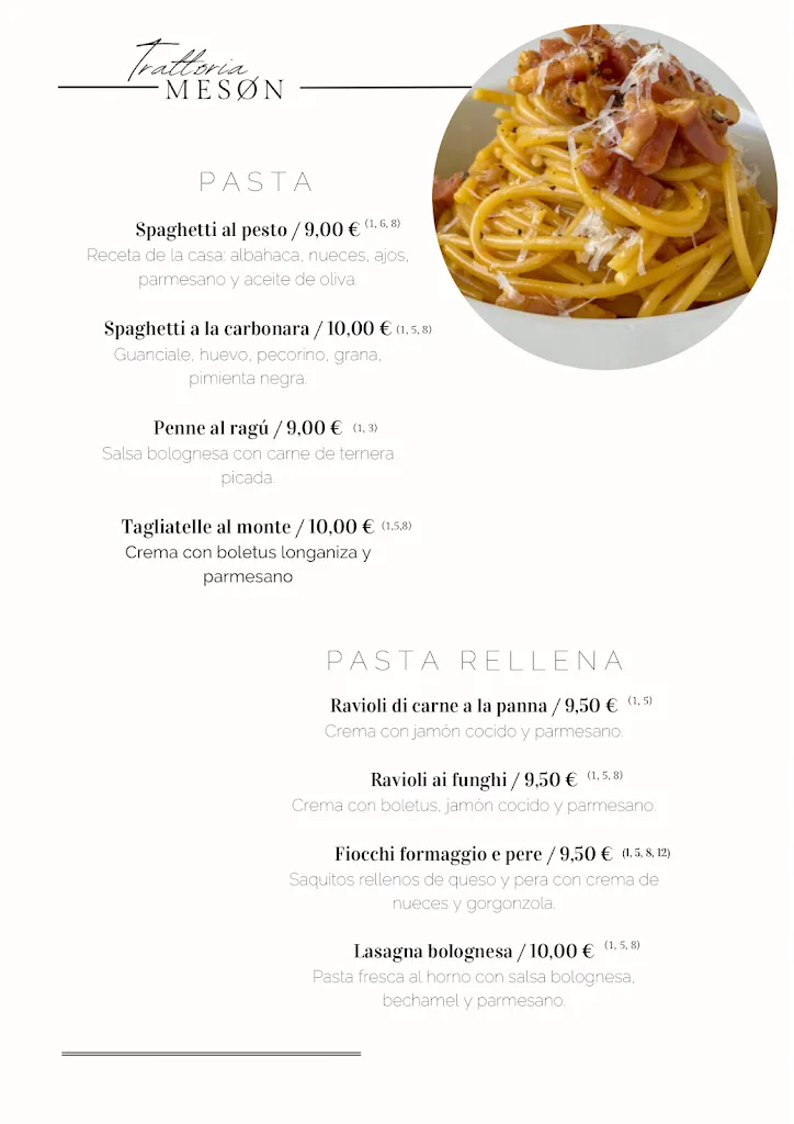 Menu_Trattoria Mesón_Soneja_image_4