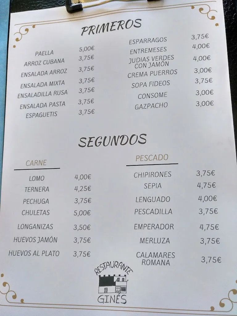 Menu_Restaurante Ginés_Soneja_immagine_2