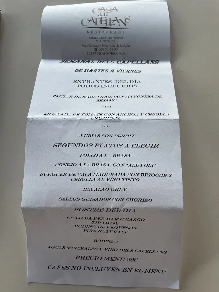 Menu_Casa dels Capellans_Sant Jordi/San Jorge_image_3