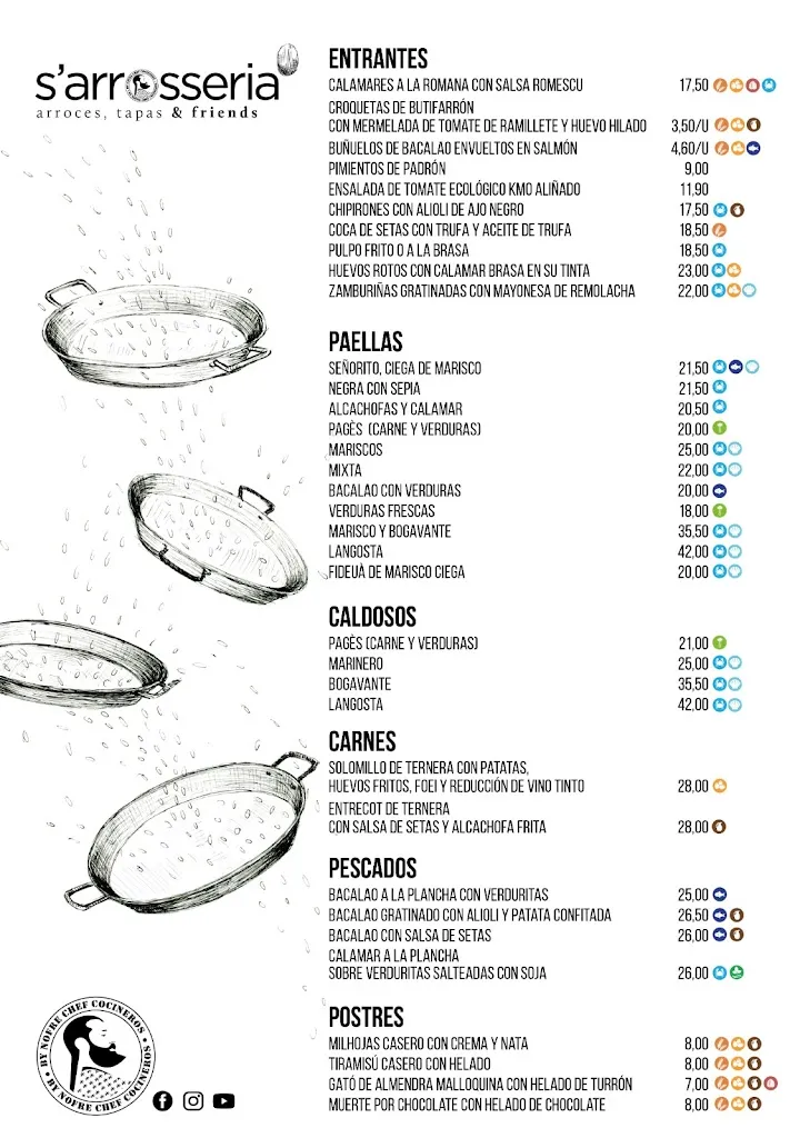 Menü_Restaurant S'arrosseria_Sant Jordi/San Jorge_Bild_2