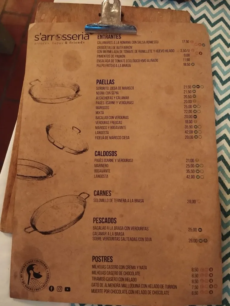 Menü_Restaurant S'arrosseria_Sant Jordi/San Jorge_Bild_3