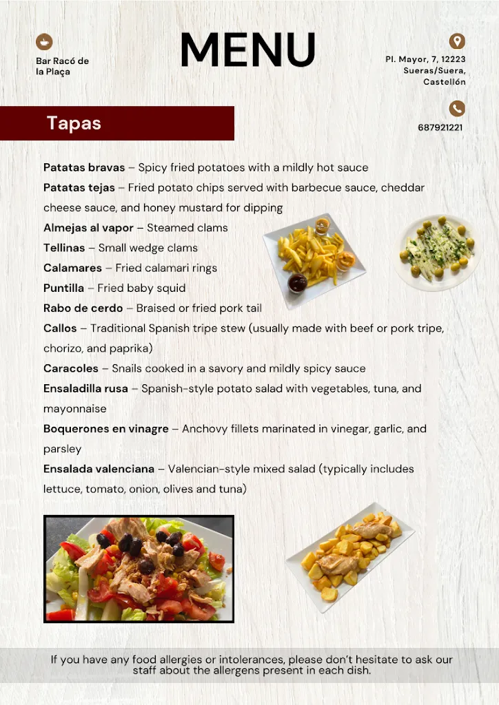 Menu_BAR RACÓ DE LA PLAÇA_Sueras/Suera_image_2