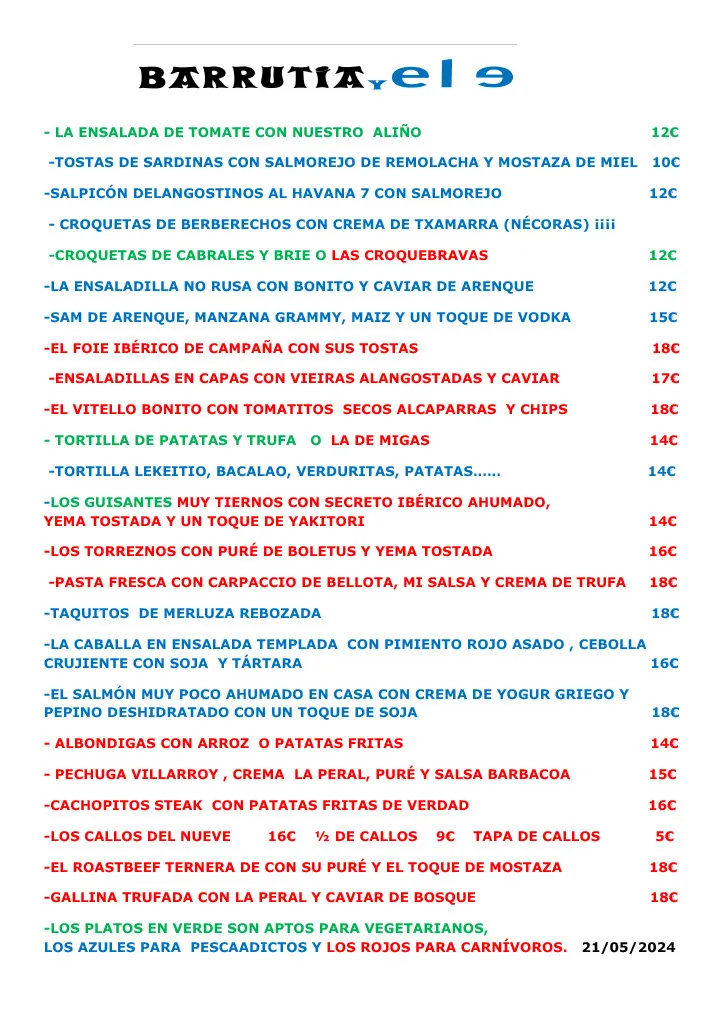 Menu_Barrutia y El Nueve_Teresa_image_1