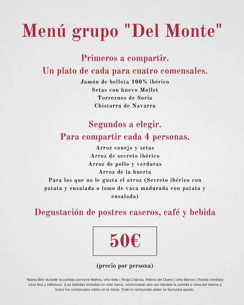 Menu_La Taberna de Peñalver_Aranga_image_1