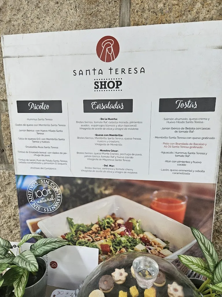 Menu_Santa Teresa Shop Paseo de la Habana_Teresa_image_1