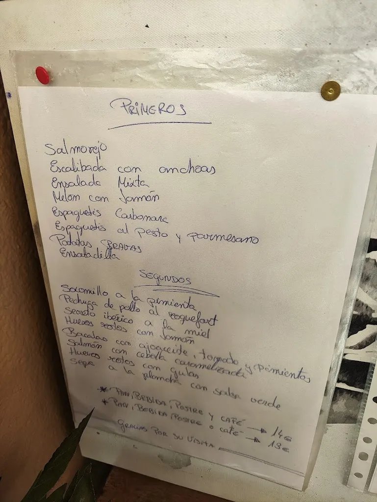 Menu_Bar La Bolera Desde 1970_Vall dUixó la_image_4