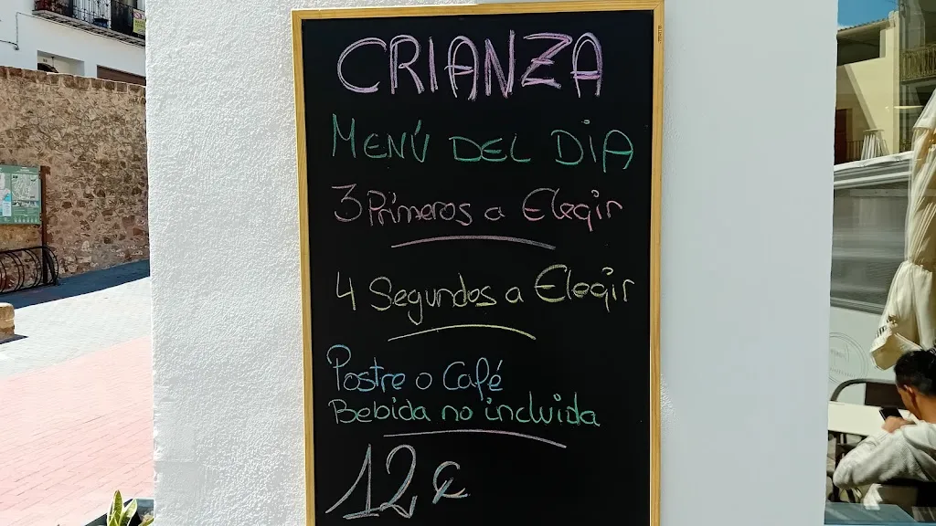 Menu_Crianza Vicky Escalada_Vilafamés_immagine_2