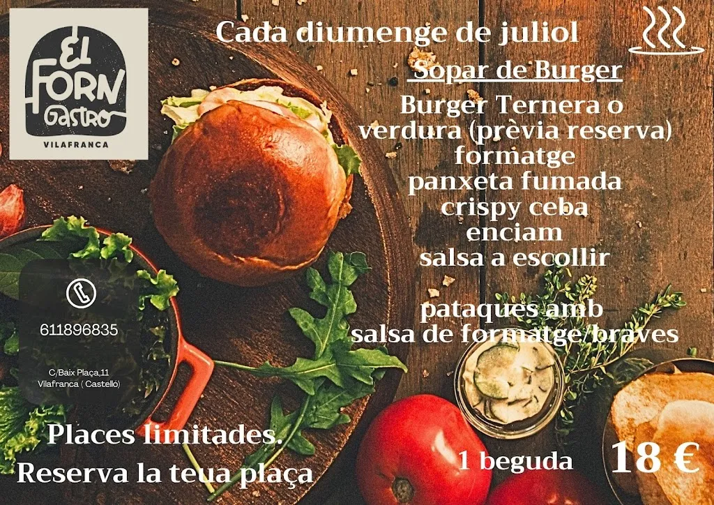 Menu_EL FORN Gastro_Villafranca del Cid/Vilafranca_image_2