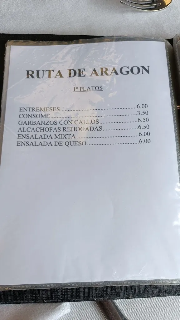 Menu_Ruta De Aragon_Villahermosa del Río_immagine_3