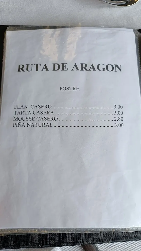 Menu_Ruta De Aragon_Villahermosa del Río_immagine_4