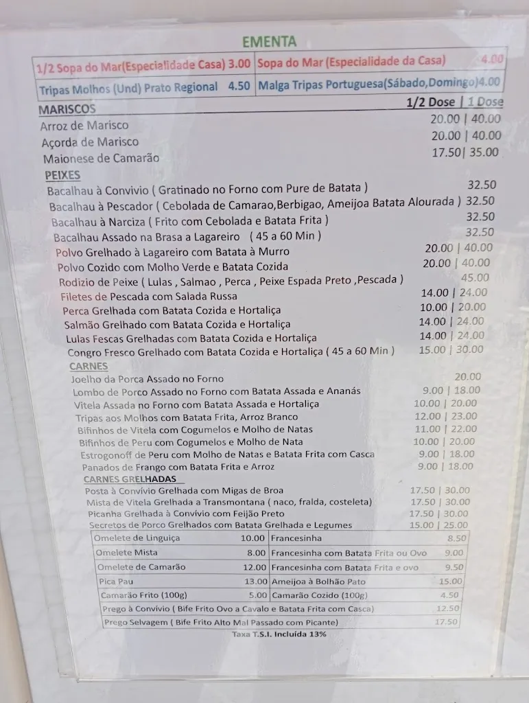 Menu_Restaurante Convívio- Vila Real_Vila-real_image_1