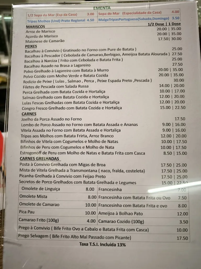 Menu_Restaurante Convívio- Vila Real_Vila-real_image_3