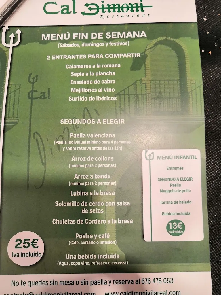 Menu_Restaurant Cal Dimoni Vila-real_Vila-real_image_4