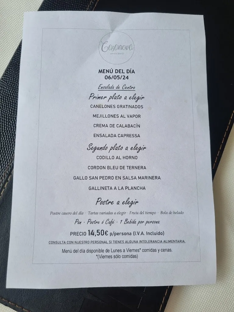 Menu_Restaurant Casanova_Torreblanca_image_3