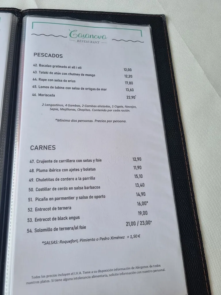Menu_Restaurant Casanova_Torreblanca_image_4