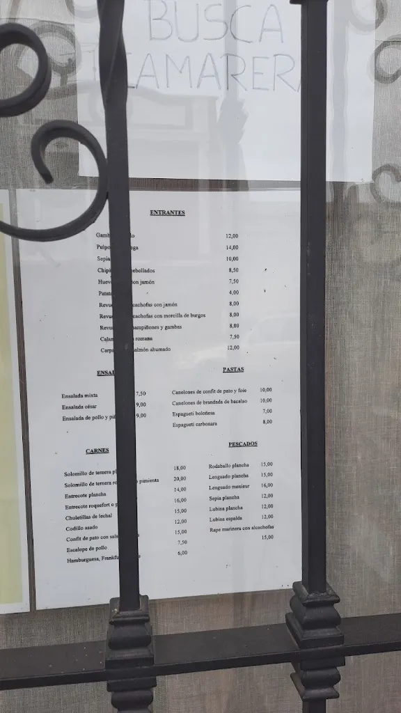 Menü_Mesón Pizzeria San Jaime_Torreblanca_Bild_3