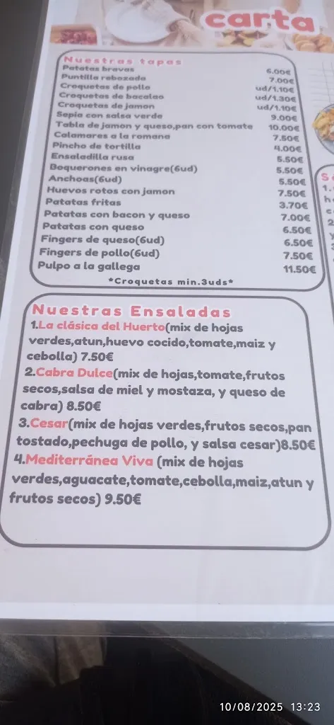 Menu_Bar Simons Tapas-Cafetería-Bocatería_Torreblanca_image_1