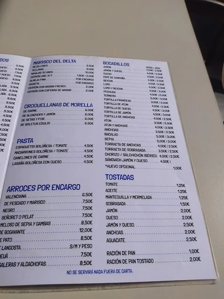 Menu_Terraza Perero_Torreblanca_immagine_2