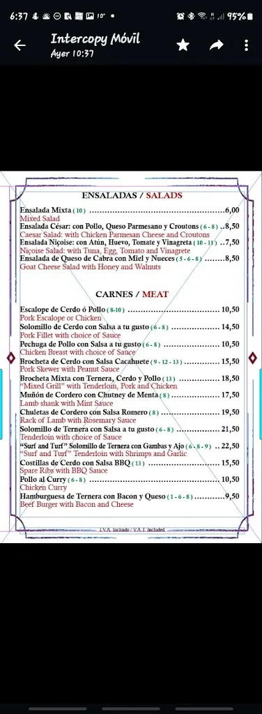 Menu_Bistro Michel_Torreblanca_immagine_3