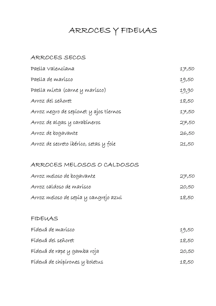Menu_Restaurant Can Roig_Torreblanca_immagine_2