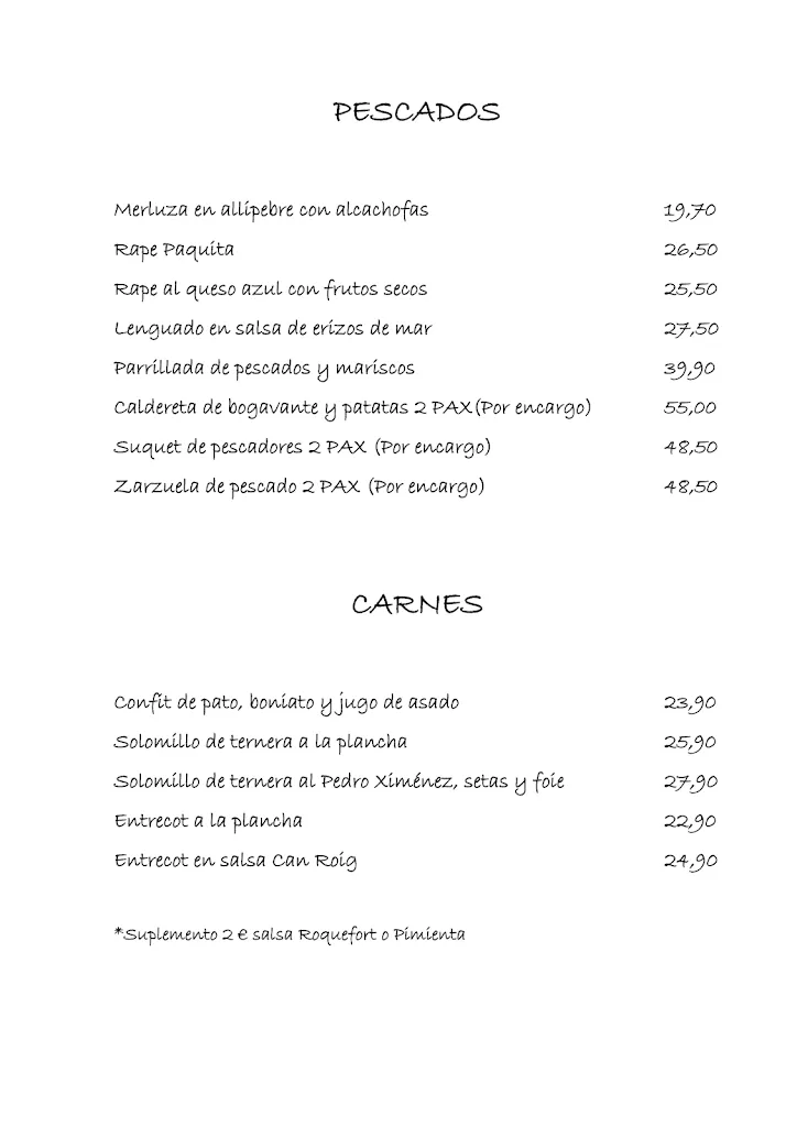 Menu_Restaurant Can Roig_Torreblanca_immagine_3