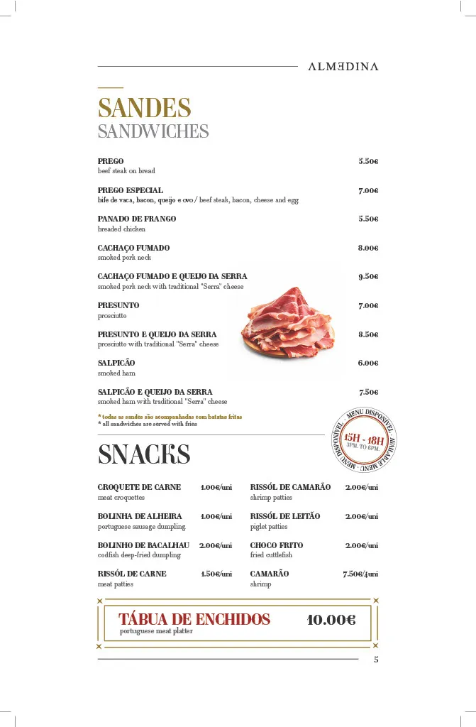 Menu_Cervejaria Almedina_Almedina_image_1