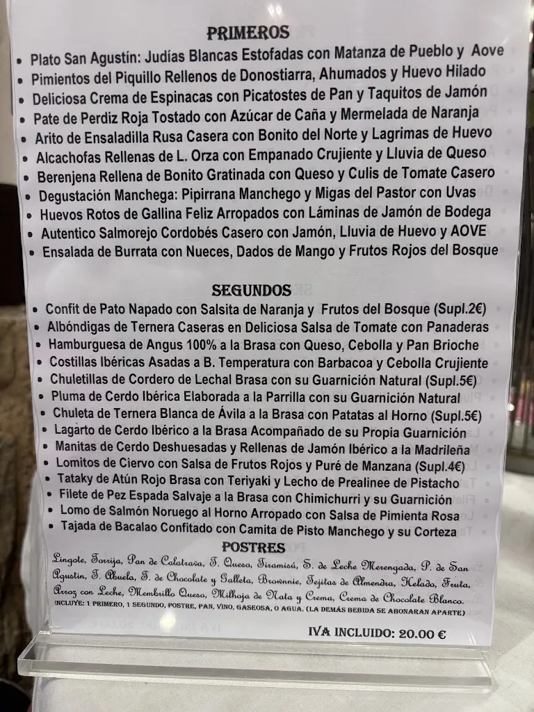 Menu_Restaurante La Parrilla de San Agustín_Almagro_image_1