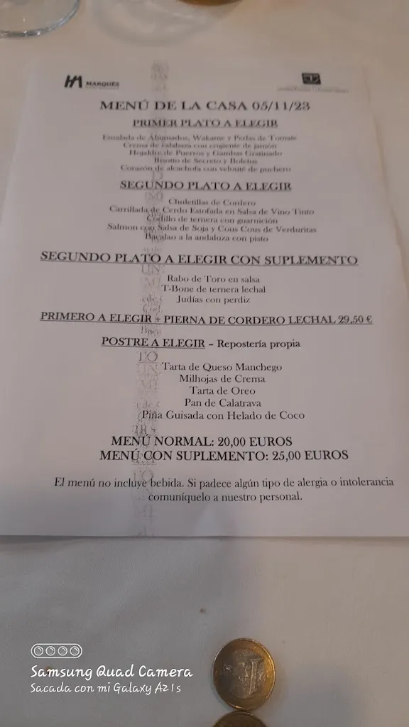 Menu_MARQUÉS Café Bar Restaurante_Almagro_image_4