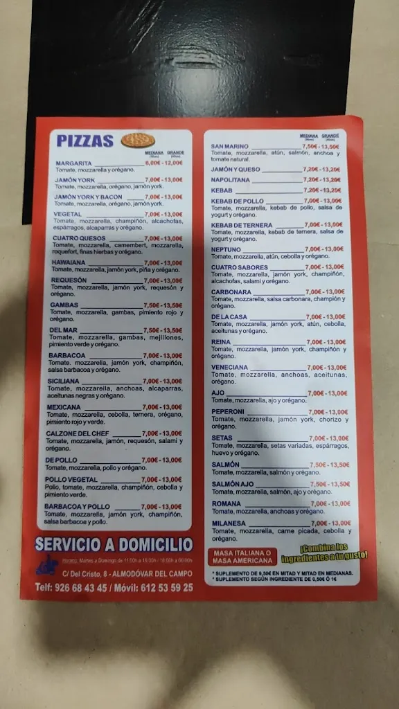 Kebab Almodóvar del campo 