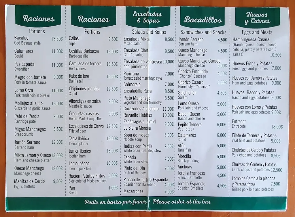 Menu_La Cabaña del Serrano_Almuradiel_image_2