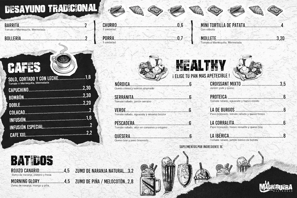 Menu_La Madriguera Gastrobar_Madrigueras_immagine_3