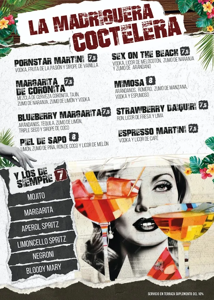 Menu_La Madriguera Gastrobar_Madrigueras_immagine_4