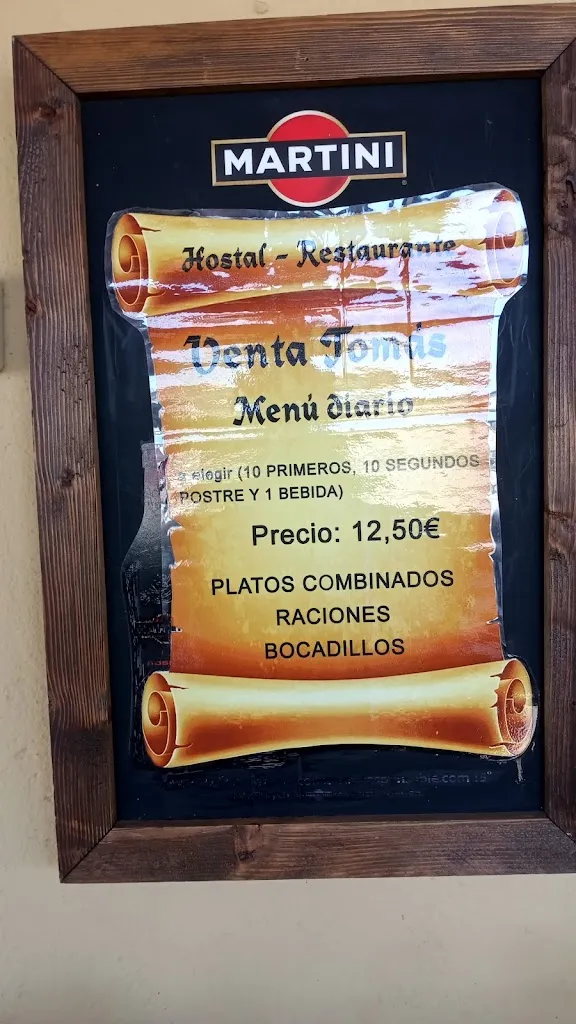 Menu_Restaurante-Hostal Venta Tomas_Almuradiel_immagine_3