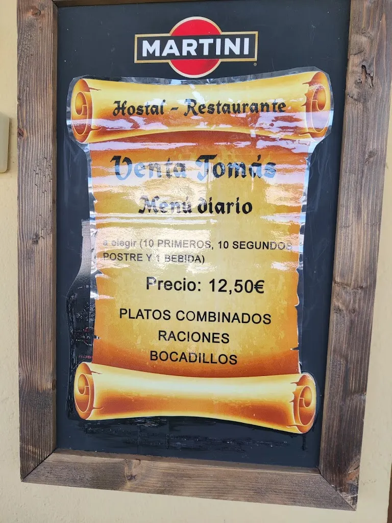 Menu_Restaurante-Hostal Venta Tomas_Almuradiel_immagine_4