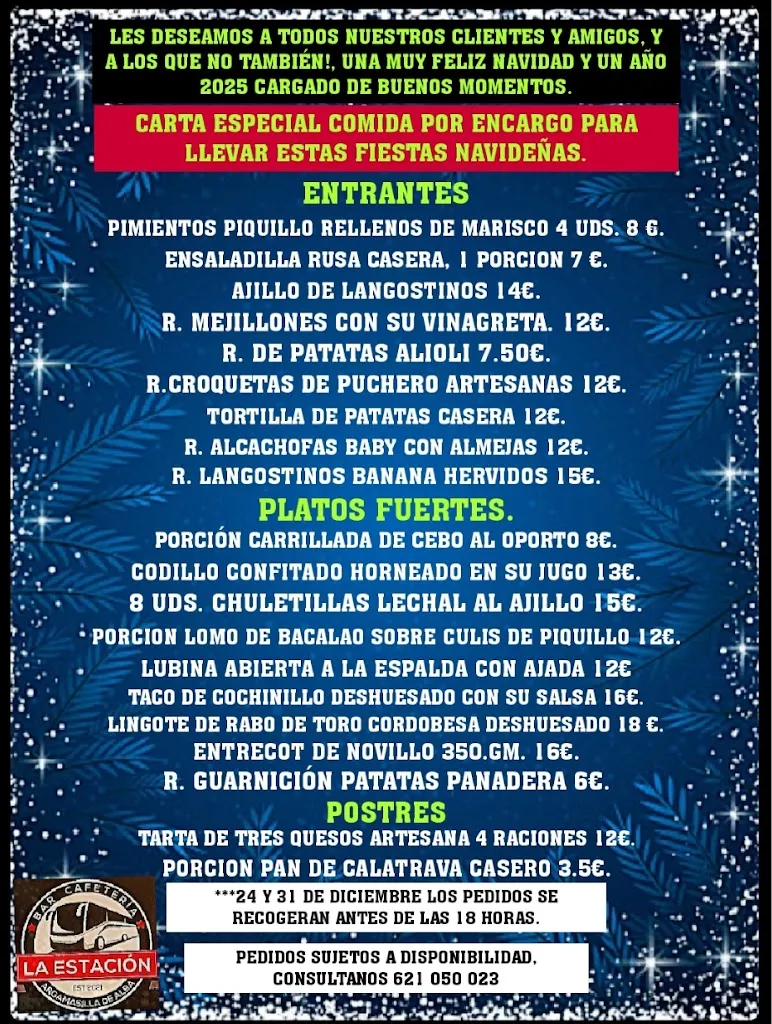 Menu_BAR, CASA DE COMIDAS, Estación de Autobuses Argamasilla de Alba_Argamasilla de Alba_image_3